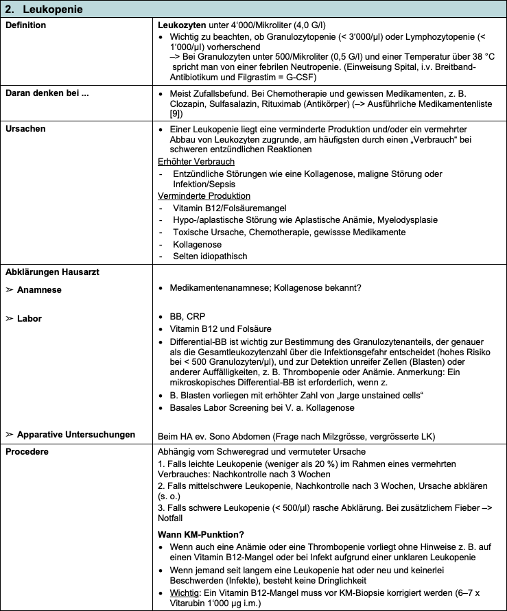 Hämatologie 2a1